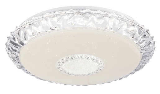 Stropna svjetiljka EDDIE (Ø 50 cm), LED, bijela