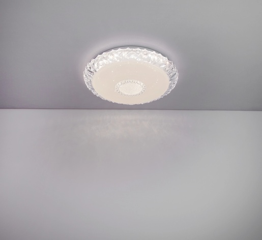 Stropna svjetiljka EDDIE (Ø 50 cm), LED, bijela