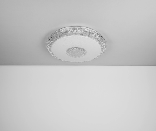 Stropna svjetiljka EDDIE (Ø 50 cm), LED, bijela