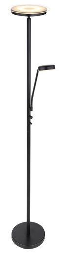 Podna svjetiljka ERNST, LED, IP20, crna