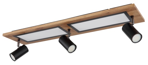 Stropna LED svjetiljka ULLA (20x80 cm), IP20, LED, crna