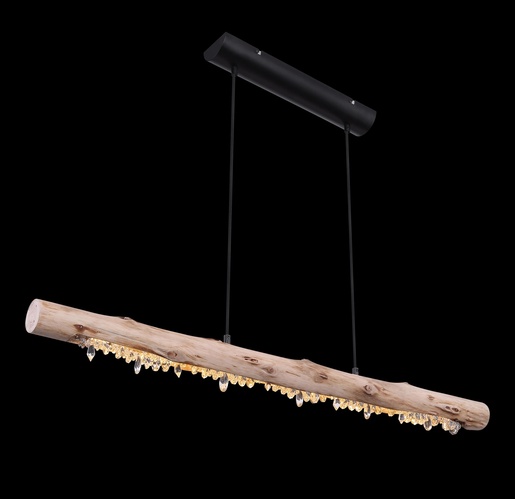 Viseća svjetiljka FELICITAS, IP20, crna