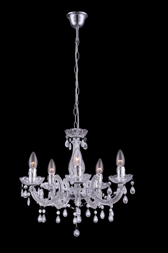 Viseći luster CUIMBRA I (Ø44 cm), 5xE14, IP20, siva