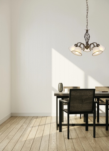 Viseći luster ODIN, 5xE27, IP20, siva