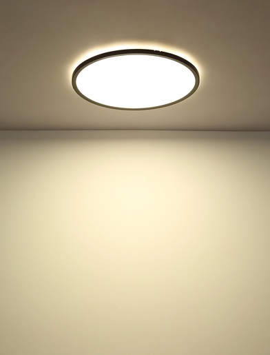 Stropna svjetiljka SAPANA (Ø42 cm), LED, IP44, crna