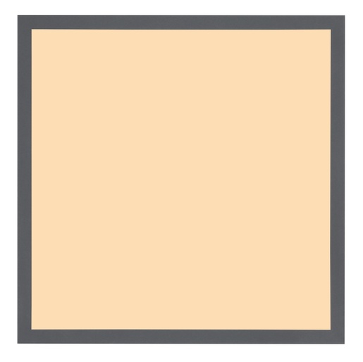 Stropna svjetiljka DORO (45x45 cm), LED, IP20, 3000K, smeđa