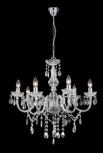 Viseći luster CUIMBRA I (Ø47 cm), 5xE14, siva