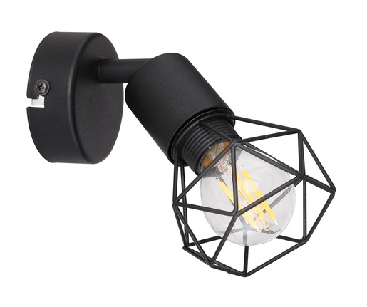 Zidni reflektor XARA I, E14, IP20, crna