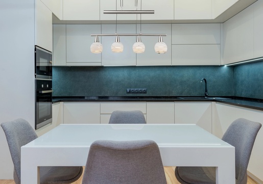 Viseća svjetiljka ELLIOTT, 4xE14 LED, IP20, srebrna