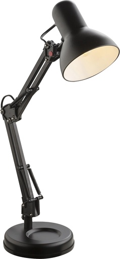 Stolna svjetiljka FAMOUS, E27, IP20, crna