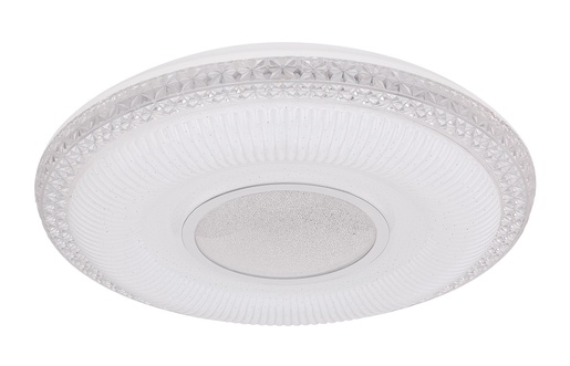 Stropna svjetiljka KLEMENS (Ø50 cm), LED, siva