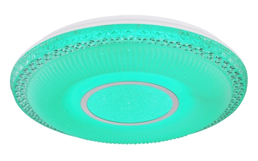 Stropna svjetiljka KLEMENS (Ø50 cm), LED, siva