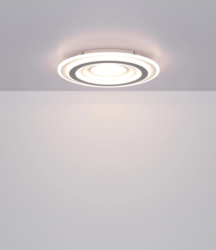 Stropna svjetiljka SABATINO (Ø 50 cm), LED, IP20, bijela