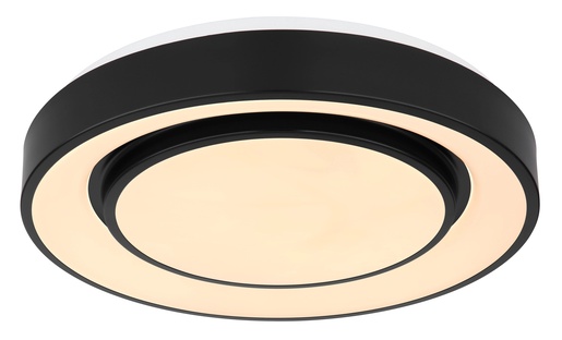 Stropna svjetiljka SULLY (Ø38 cm), LED, IP20, crna