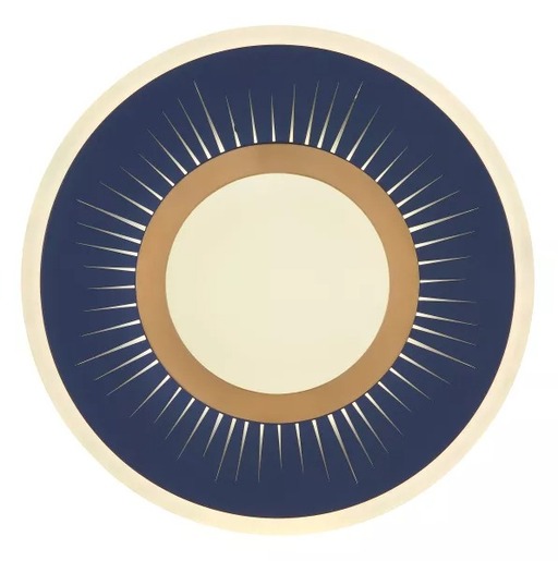 Stropna svjetiljka INGOMAR (Ø37,2 cm), LED, IP20, crno-bijela