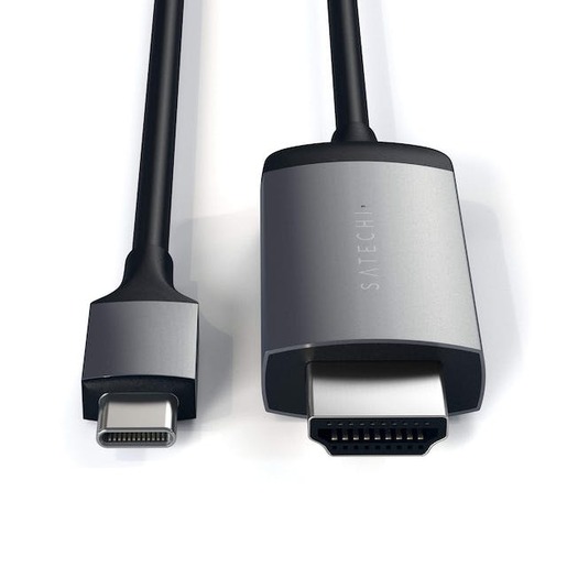 Satechi tip-C na HDMI kabel, sivi