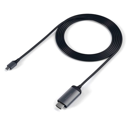 Satechi tip-C na HDMI kabel, sivi
