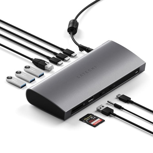 Satechi docking station Aluminium Thunderbolt 4