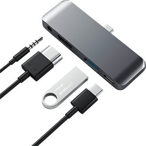 Satechi docking station Aluminium Mobile Pro Hub, USB-C