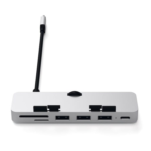 Satechi USB-C  Hub CLAMP PRO, srebrni
