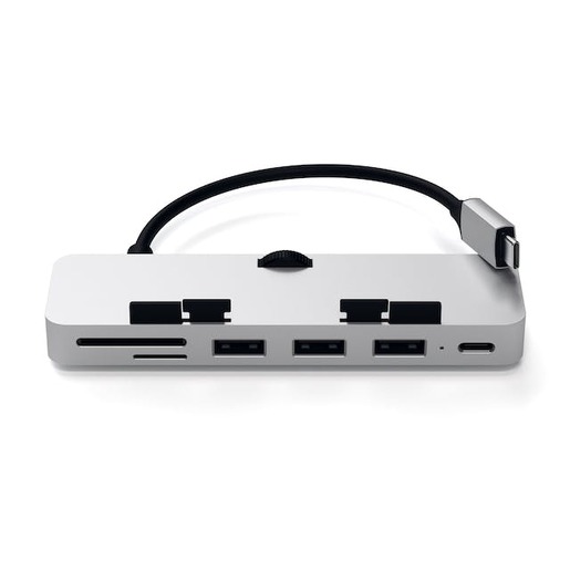Satechi USB-C  Hub CLAMP PRO, srebrni