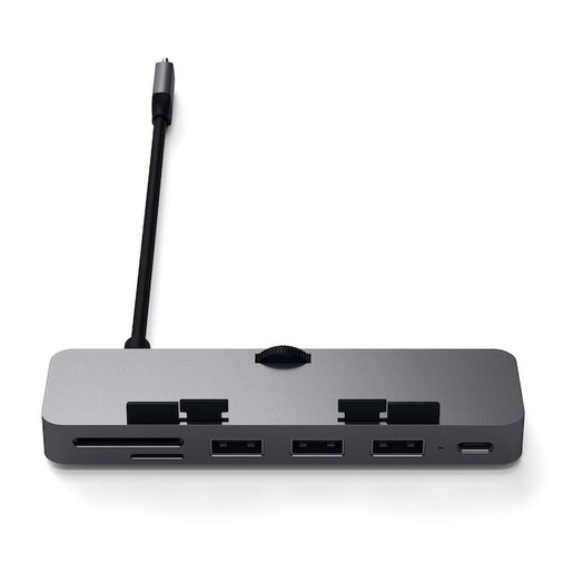 Satechi USB-C  Hub CLAMP PRO, sivi