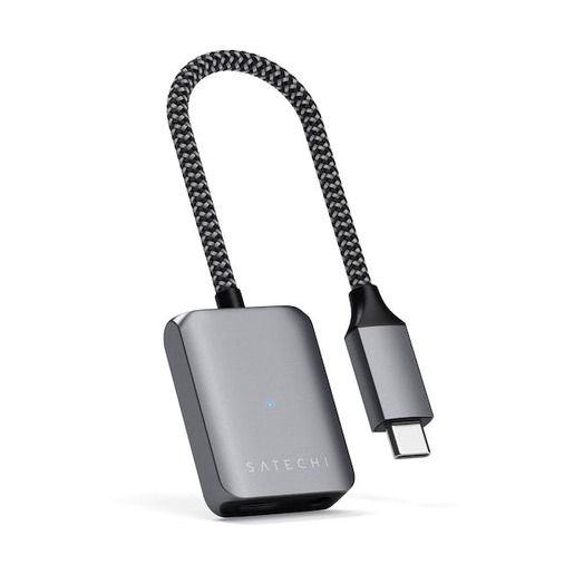 Satechi adapter USB-C na 3.5mm Audio & PD