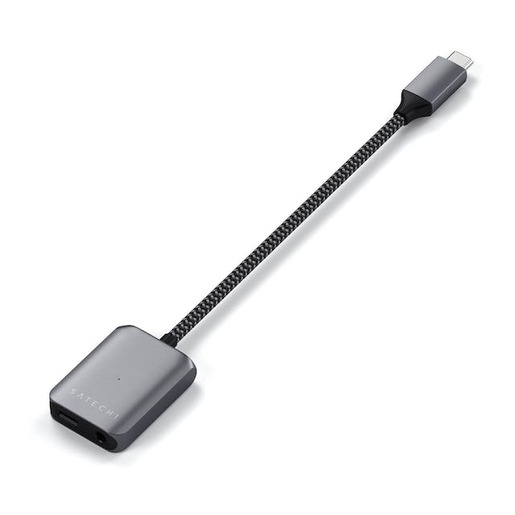 Satechi adapter USB-C na 3.5mm Audio & PD