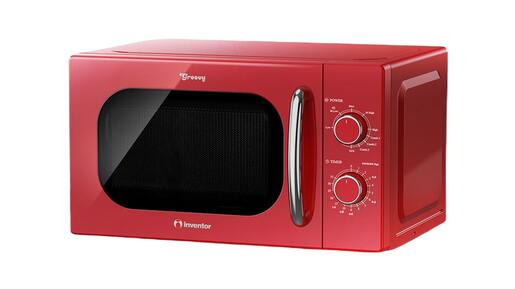 Inventor mikrovalna MWOR-20LR Retro, crvena