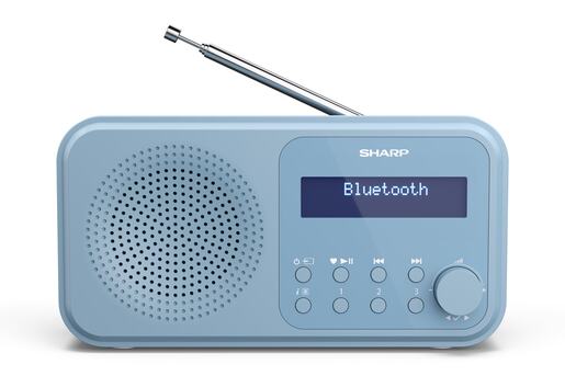 SHARP radio uređaj  DR-P420 (DAB+, DAB, FM, BT, RDS), plavi