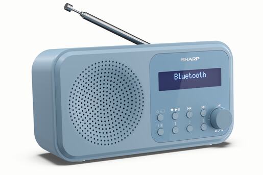 SHARP radio uređaj  DR-P420 (DAB+, DAB, FM, BT, RDS), plavi