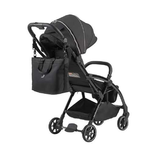 Leclerc Baby Influencer Luxury torba za pelene, Piano Black