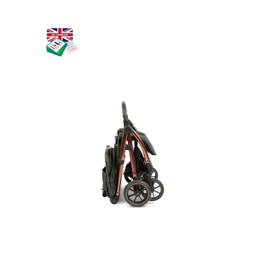 Leclerc Baby Influencer XL sportska kolica, Black Brown UK