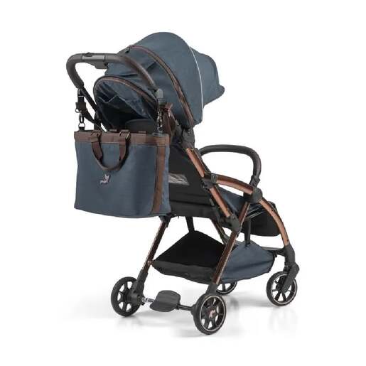 Leclerc Baby Influencer Luxury torba za pelene, Denim Blue