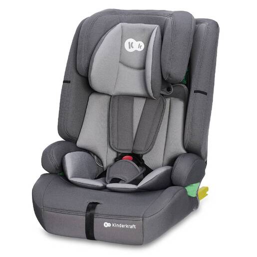 Kinderkraft autosjedalica Safety Fix 2 9-36 kg, Grey