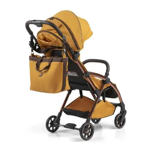 Leclerc Baby Influencer Luxury torba za pelene, Golden Mustard