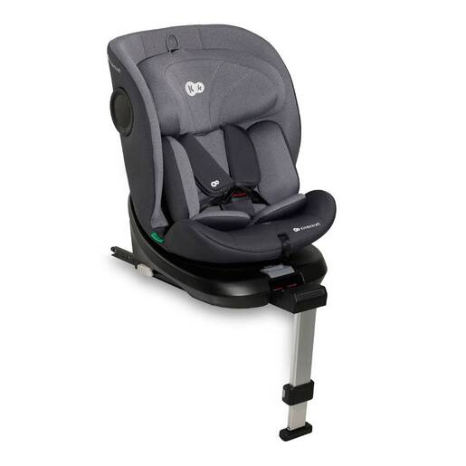 Kinderkraft autosjedalica I-360 i-Size 0-36 kg, siva