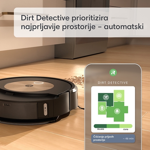 iRobot robotski usisavač Roomba Combo j9+ (c9758)