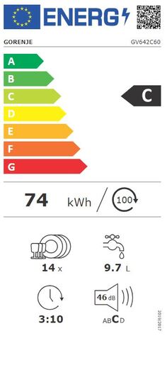 Gorenje perilica posuđa  GV642C60