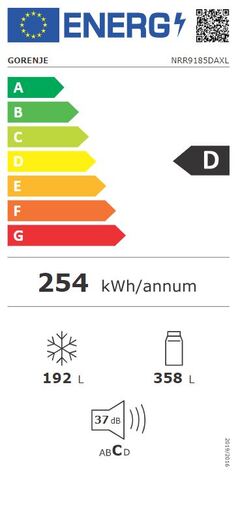 Gorenje hladnjak NRR9185DAXL