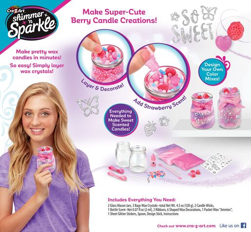 CRAZART set Izradi mirisne svijeće Candle Art