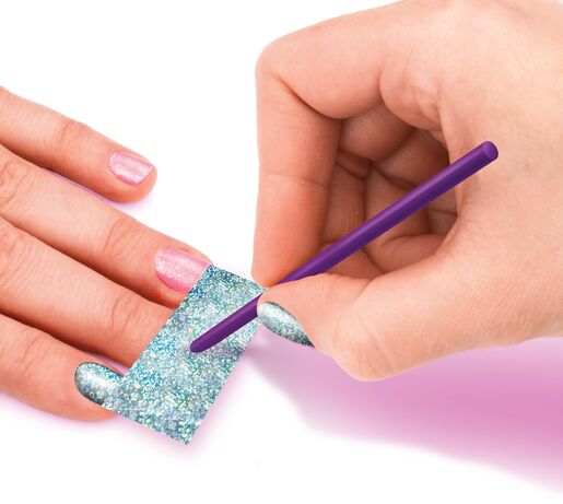 CRAZART set uređivanje noktiju Nail Art Metalic Rainbow