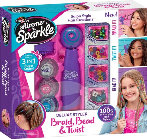 CRAZART set za izradu pletenica, perla i uvijanje Deluxe Styler