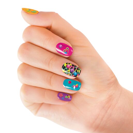 CRAZART set 4u1 za tijelo, nokte, kosu i šminka Neon Craze