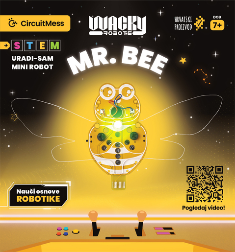 CircuitMess STEM uradi-sam mini robot Mr. Bee