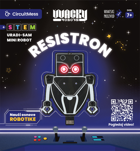 CircuitMess STEM uradi-sam mini robot Resistron