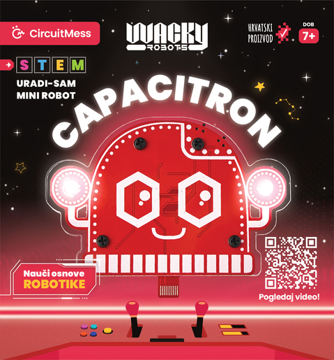 CircuitMess STEM uradi-sam mini robot Capacitron