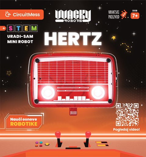 CircuitMess STEM uradi-sam mini robot Hertz
