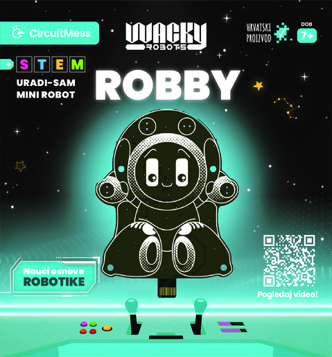 CircuitMess STEM uradi-sam mini robot Robby