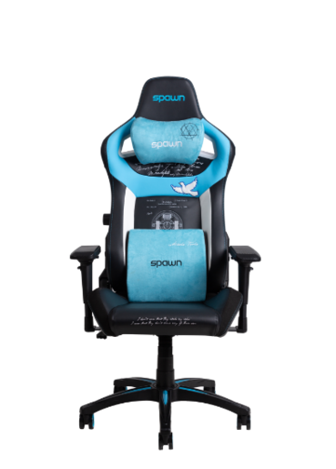 Spawn Tesla, gaming stolica, crno/plava